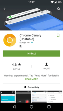 Aplikace Obchod Google Play