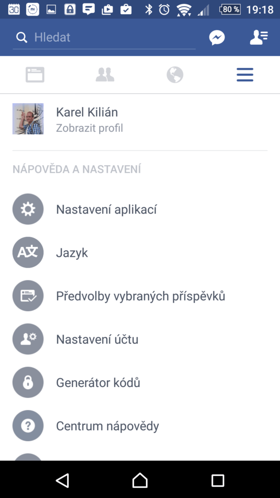 Možnosti nastavení