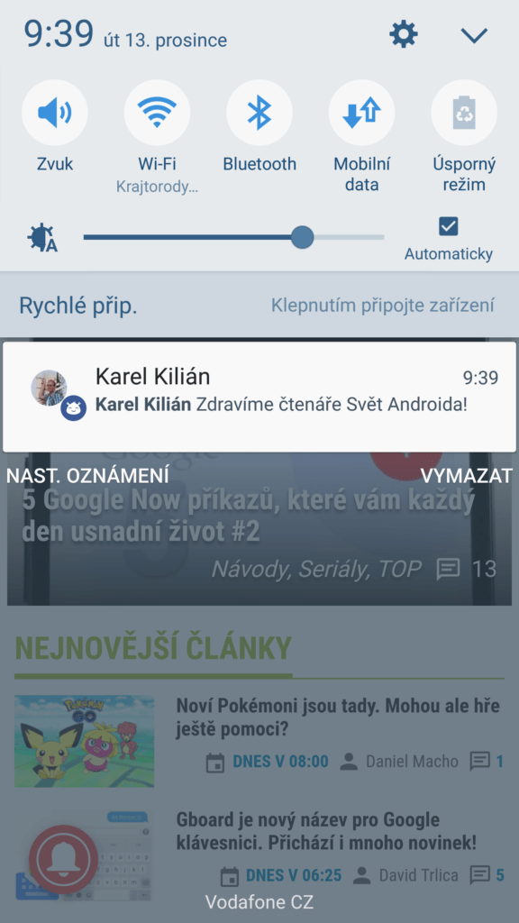 Aplikace Friendly for Facebook 7