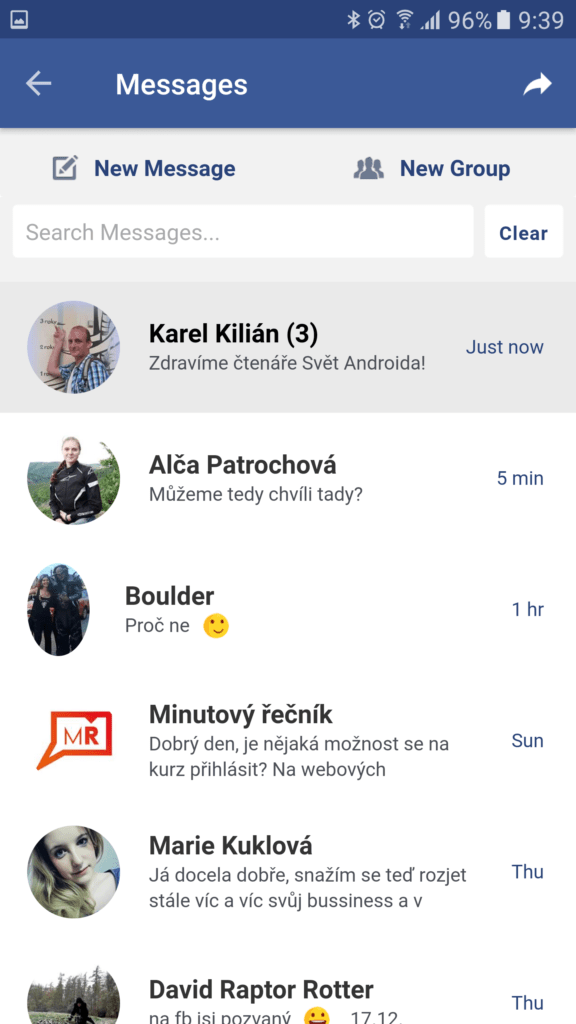 Aplikace Friendly for Facebook 8