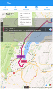 Zobrazení v mapových podkladech