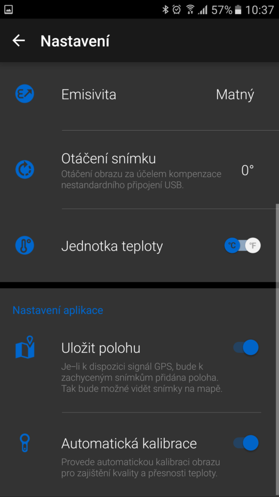 Flir One aplikace 6