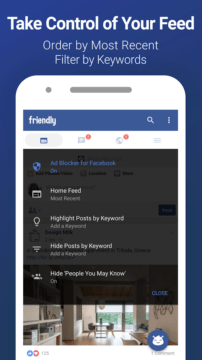 Friendly for Facebook