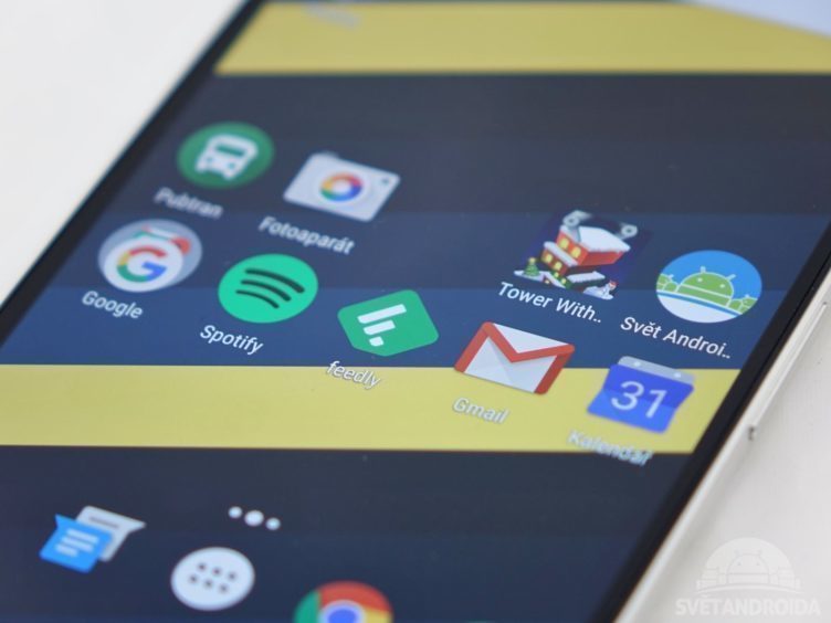 Nexus 6P - AMOLED displej, detail Nexus 6P - AMOLED displej, detail
