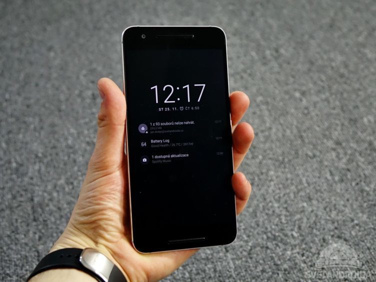 Nexus 6P - aktivní displej Nexus 6P - aktivní displej