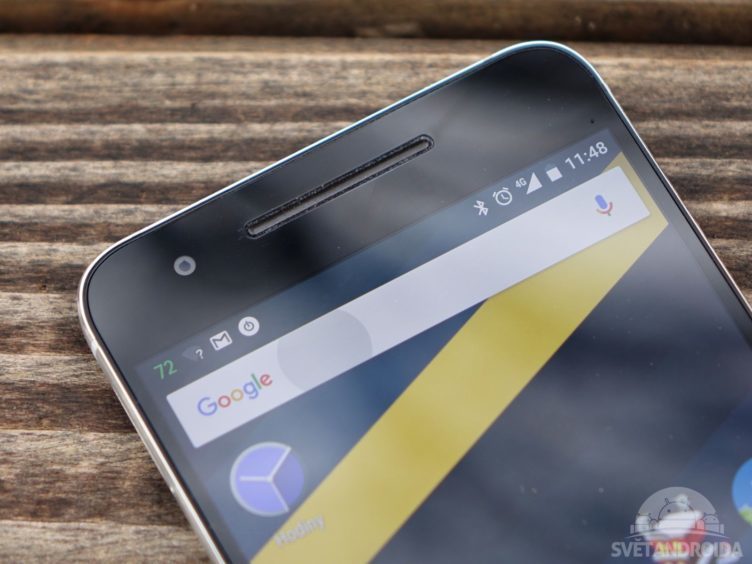 Nexus 6P - horní reproduktor Nexus 6P - horní reproduktor