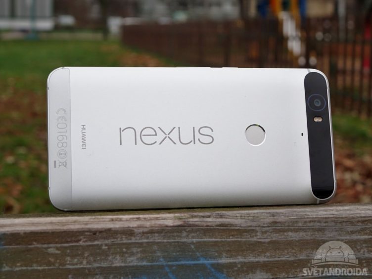 Nexus 6P - konstrukce, zadní strana Nexus 6P - konstrukce, zadní strana