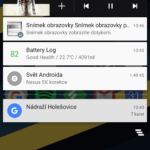 Nexus 6P systém notifikační lišta 1