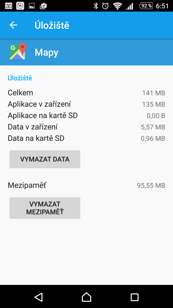 Vymazat data
