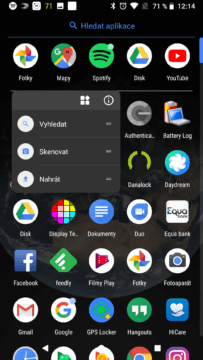 aplikace novy mobil android