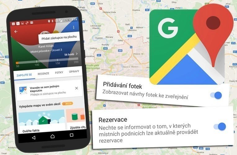 beta map google novinky ico