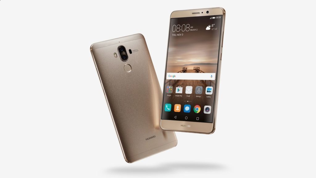 Huawei Mate 9 je prvním telefonem čínského výrobce, který jde z výroby rovnou s Androidem 7.0 Nougat