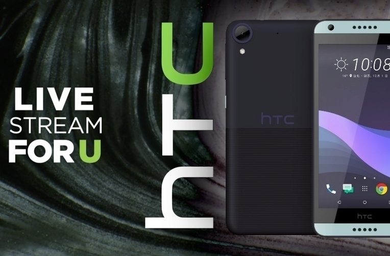 HTC Desire 650 a livestream náhleďák