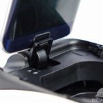 Samsung Gear VR Lite (SM-R322) – konstrukce, telefon v držáku
