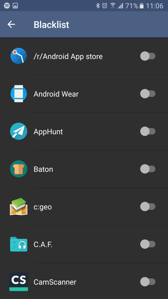 Snap Swipe Drawer 12