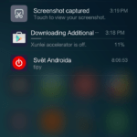 Xiaomi Redmi 3 – systém,  notifikační lišta (1)