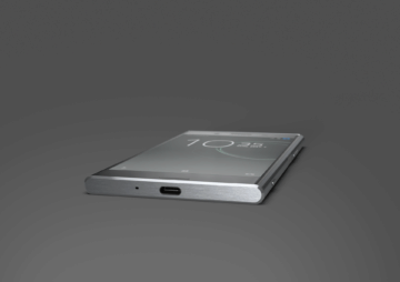 01 Xperia XZ Premium silver bottom