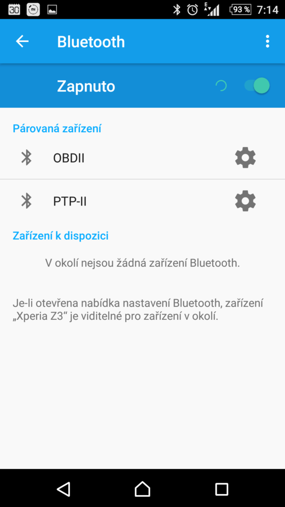 Vyhledejte a spárujte tiskárnu
