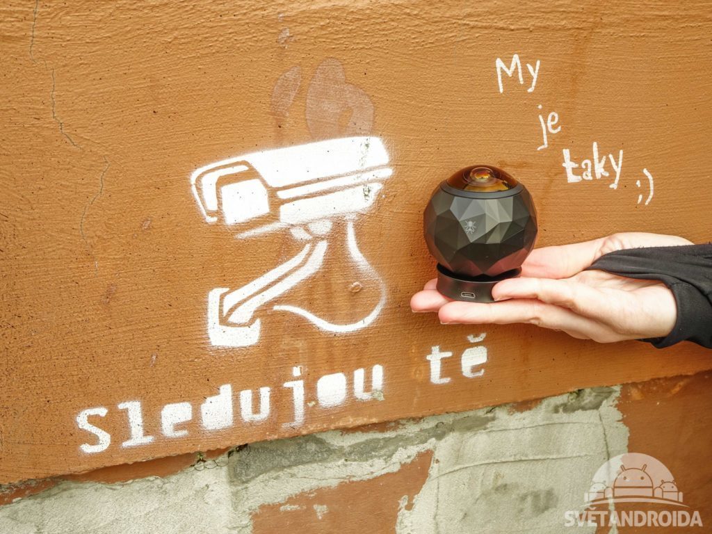360fly konstrukce druhá kamera