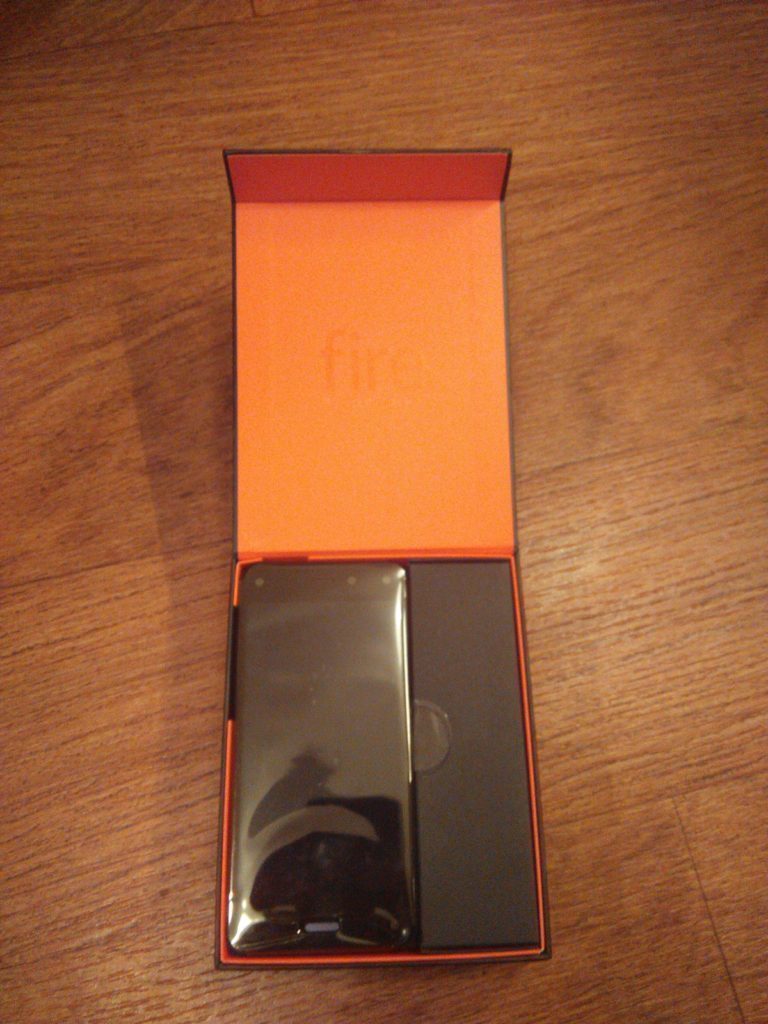 Amazon Fire Phone Po otevření