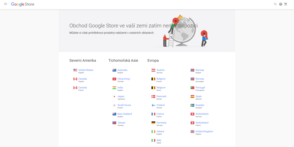 Obchod Google Store nyní