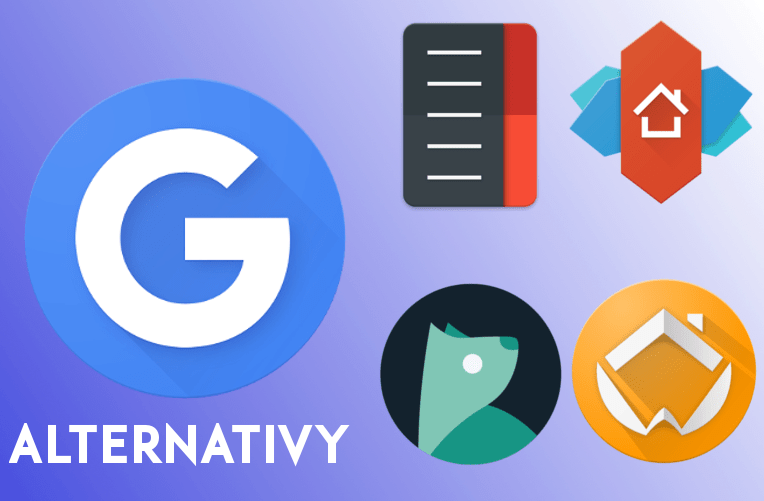 Google launcher alternativy nahled