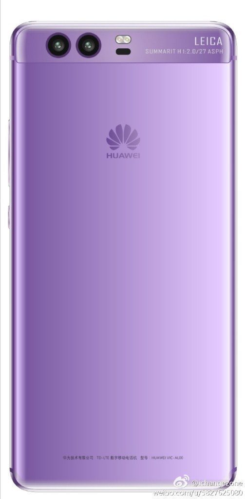 Huawei P10 leaked renders