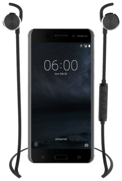 Nokia 6 with Nokia Wireless Headset BH 501