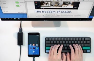 Remix Singularity: Připojte smartphone k monitoru a používejte jej jako počítač