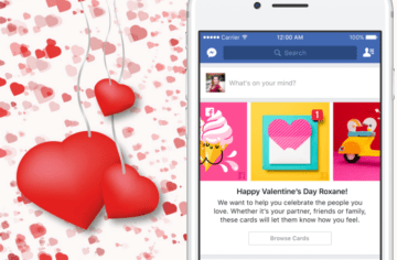 Facebook spustí na svatý Valentýn virtuální přáníčka