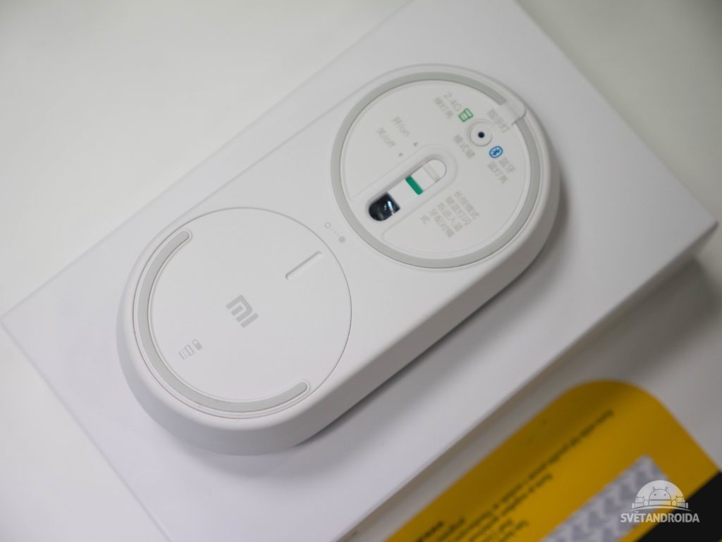 Xiaomi Mi Portable Mouse zadni strana