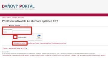 Přihlášení autentizačními údaji Přihlášení autentizačními údaji