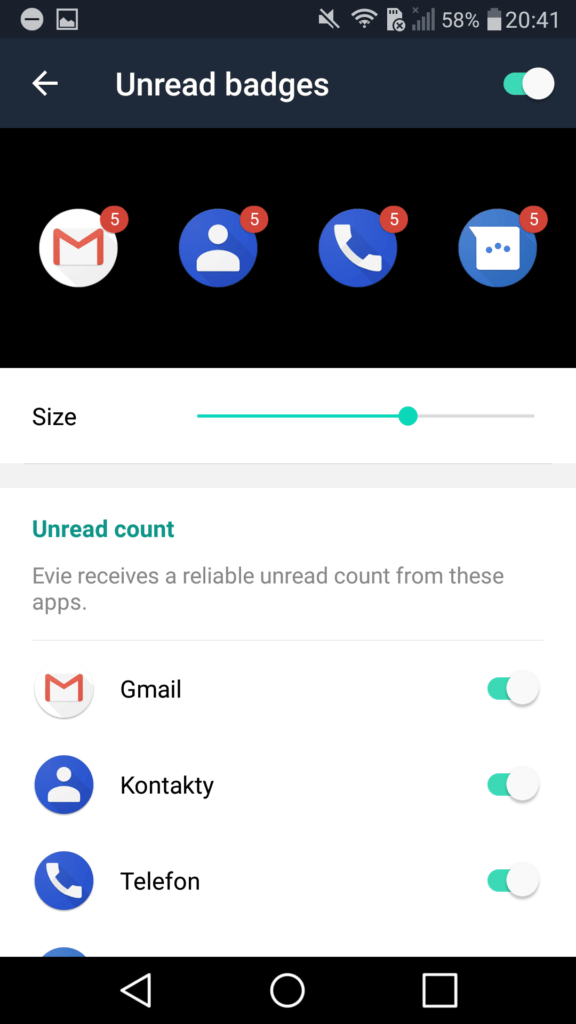 Evie Launcher 7