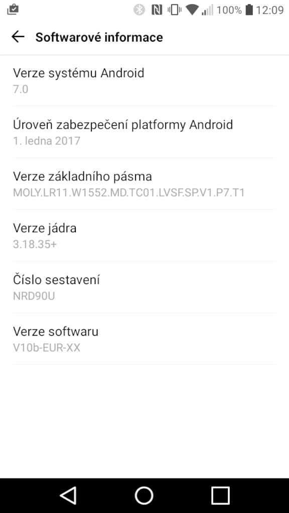 LG K10 2017 SW