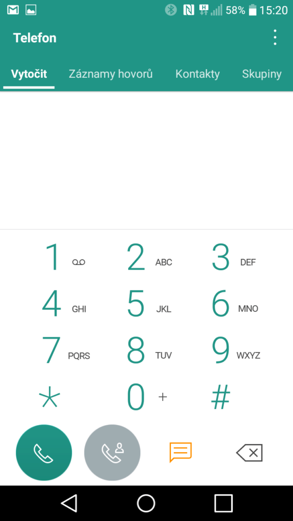 LG K10 2017 dialer