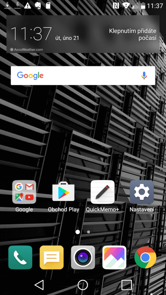 LG K10 2017 launcher 1
