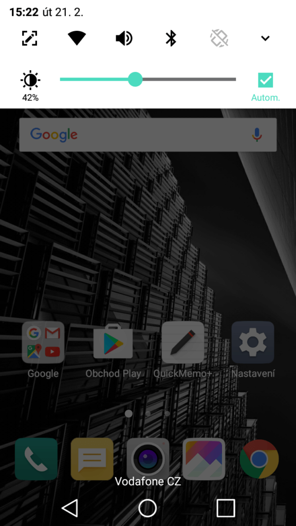 LG K10 2017 lišta 1