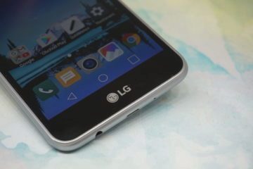 LG K4 (2017) spodní strana
