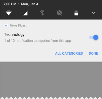 Notifikace Android O 2