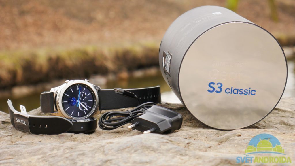Samsung Gear S3 obsah baleni