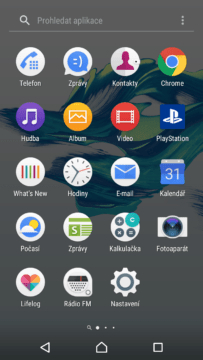 Sony Xperia X Compact prostredi 3