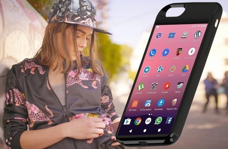 android nebo iphone obal e