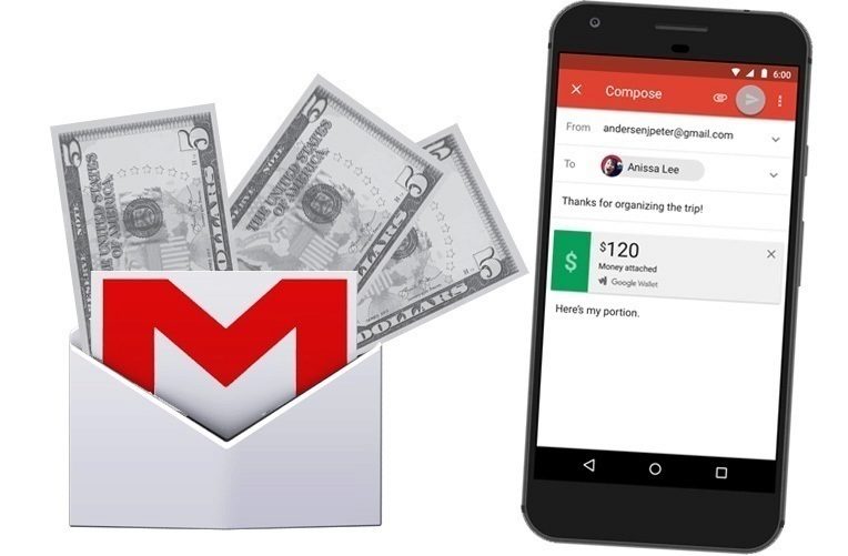 gmail pro android umi nejen postu ale i posilat a prijimat penize jen v usa