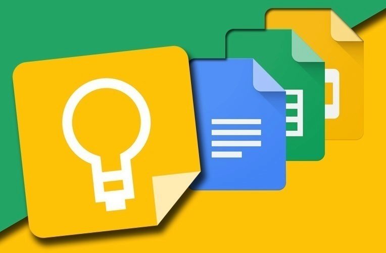 google integruje keep do svych dokumentu ico