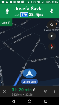 Mapy Google Nejlepší navigace pro Android