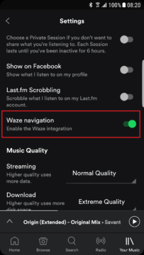 waze a spotify