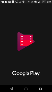 Filmy Google Play mají tmavou verzi