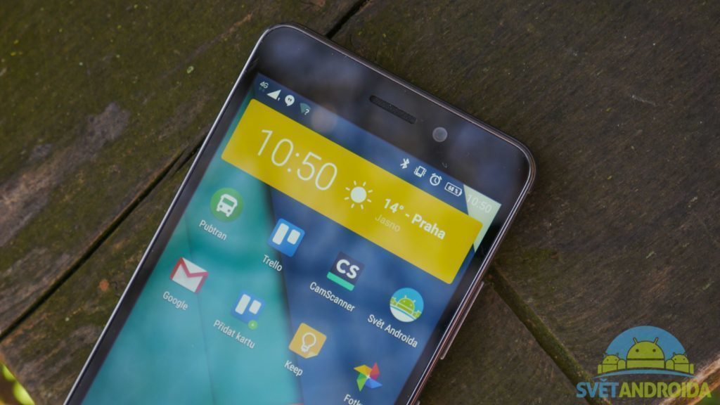 Lenovo K6 Power konstrukce led senzory