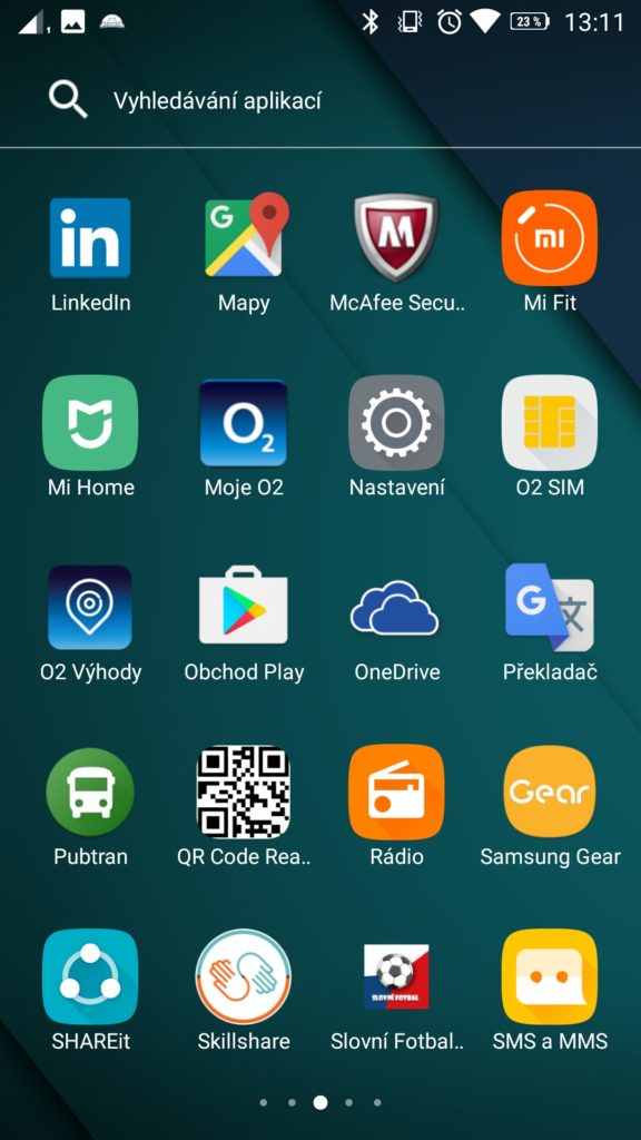Lenovo K6 Power system aplikace