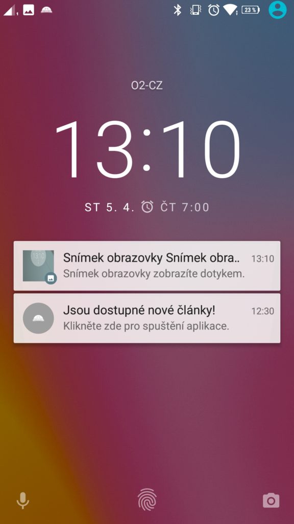 Lenovo K6 Power system lockscreen
